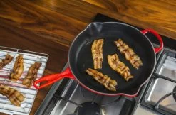 Le Creuset Ronde Skillet Koekenpan 23 Cm Kersenrood -Tefal Winkel 1008211