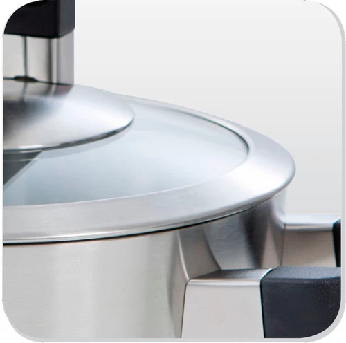 BK Conical Cool Glas Pannenset 5-delig + Koekenpan 24 Cm 8 BK Conical Cool Glas Pannenset 5-delig + Koekenpan 24 Cm - Afbeelding 6