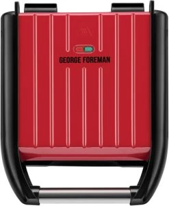 George Foreman Steel Grill Compact