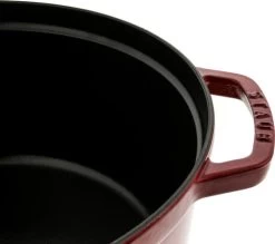 Staub Ronde Stoof-/Braadpan 28 Cm Kersenrood -Tefal Winkel 1204592