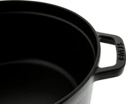 Staub Ronde Stoof-/Braadpan 26 Cm Zwart -Tefal Winkel 1205542