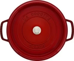 Staub Ronde Stoof-/Braadpan 28 Cm Kersenrood -Tefal Winkel 1205561