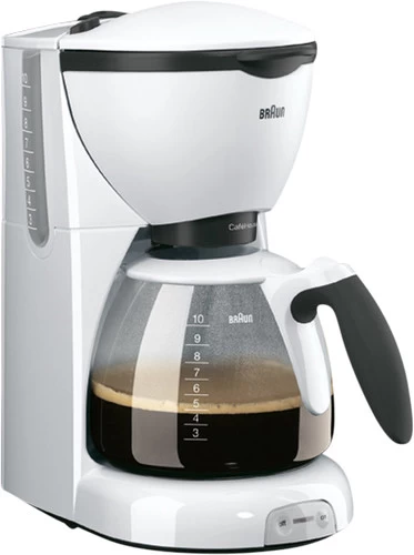 Braun CafeHouse Pure Aroma Deluxe KF520/1 Wit 3 Braun CafeHouse Pure Aroma Deluxe KF520/1 Wit