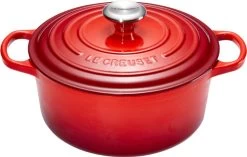 Le Creuset Signature Ronde Braadpan 20 Cm Kersenrood