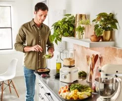 KitchenAid Artisan K400 5KSB4026EAC Amandelwit -Tefal Winkel 1397616