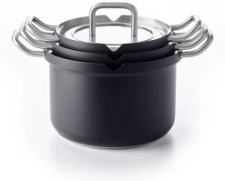 BK-Q-Linair Master Glas Zwart Pannenset 4-delig -Tefal Winkel 1474494