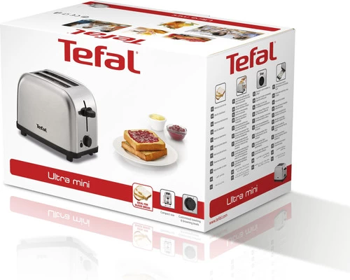 Tefal Ultra Mini 2F Stainless TT330D 9 Tefal Ultra Mini 2F Stainless TT330D - Afbeelding 7