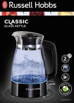 Russell Hobbs Classic Glass Waterkoker 13 Russell Hobbs Classic Glass Waterkoker -Tefal Winkel 1483714