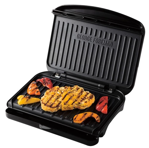 George Foreman Fit Grill Medium Zwart 4 George Foreman Fit Grill Medium Zwart - Afbeelding 2
