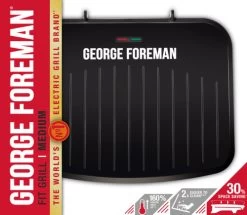 George Foreman Fit Grill Medium Zwart 22 George Foreman Fit Grill Medium Zwart -Tefal Winkel 1501194