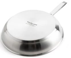 KitchenAid Stainless Steel Koekenpannenset 20 + 24 + 28 Cm -Tefal Winkel 1503252