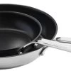 KitchenAid Stainless Steel Koekenpannenset 20 + 28 Cm 2 KitchenAid Stainless Steel Koekenpannenset 20 + 28 Cm -Tefal Winkel 1503713