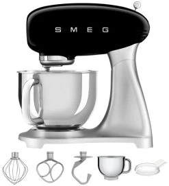 SMEG SMF02BLEU Zwart