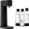 Mysoda Woody Black + Bottles 1 Liter (3 Stuks) -Tefal Winkel 1595483