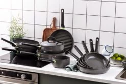 BK Balans Koekenpannenset 24 + 28 Cm + Grillpan 28 Cm 35 BK Balans Koekenpannenset 24 + 28 Cm + Grillpan 28 Cm -Tefal Winkel 1621454