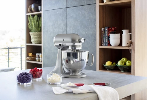KitchenAid Artisan Mixer 5KSM125 Contourzilver + Pastaroller En -snijderset (3-delig) 16 KitchenAid Artisan Mixer 5KSM125 Contourzilver + Pastaroller En -snijderset (3-delig) - Afbeelding 14