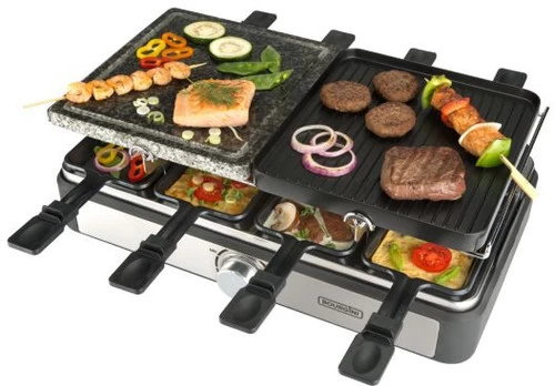 Bourgini Gourmette/Raclette/Stone Grill Plus - 8 Personen 3 Bourgini Gourmette/Raclette/Stone Grill Plus - 8 Personen