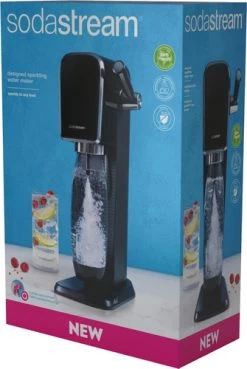 SodaStream ART Zwart + 2 Flessen -Tefal Winkel 1650036 1