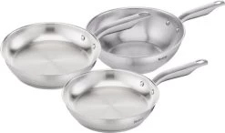 Tefal Virtuoso Koekenpannenset 24 + 28 Cm + Wokpan 28 Cm