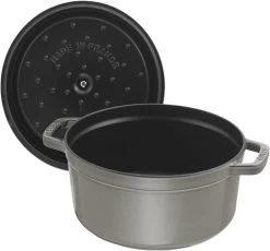 Staub Ronde Stoof-/Braadpan 28 Cm Grafietgrijs -Tefal Winkel 1741344