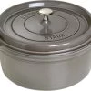 Staub Ronde Stoof-/Braadpan 28 Cm Grafietgrijs