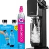 SodaStream ART Zwart + 2 Flessen -Tefal Winkel 1769434