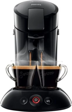 Philips Senseo Original HD6553/65 Zwart Met Melkopschuimer -Tefal Winkel 1792542