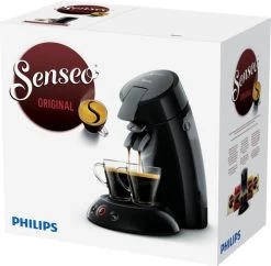 Philips Senseo Original HD6553/65 Zwart Met Melkopschuimer -Tefal Winkel 1792546