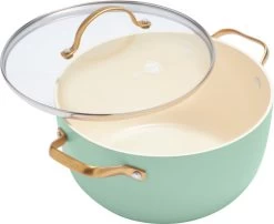 GreenPan Padova Mint Green Pannenset 6-delig -Tefal Winkel 1800377