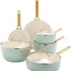 GreenPan Padova Mint Green Pannenset 6-delig -Tefal Winkel 1800380