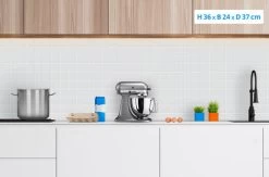 KitchenAid Artisan Mixer 5KSM125 Contourzilver + Pastaroller En -snijderset (3-delig) 24 KitchenAid Artisan Mixer 5KSM125 Contourzilver + Pastaroller En -snijderset (3-delig) -Tefal Winkel 1820373 1