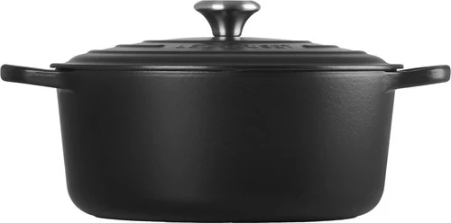 Le Creuset Signature Ronde Braadpan 28 Cm Mat Zwart 7 Le Creuset Signature Ronde Braadpan 28 Cm Mat Zwart - Afbeelding 5