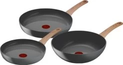 Tefal Renew Keramische Koekenpannenset 24 + 28 Cm + Wokpan 28 Cm
