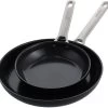 GreenPan Padova Koekenpannenset 20 + 28 Cm Reserve Black