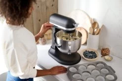 KitchenAid Artisan Bowl-Lift 5KSM70SHXEBK Vulkaanzwart -Tefal Winkel 1976959