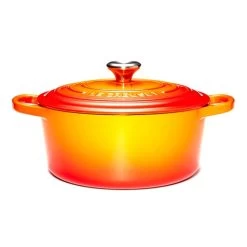 Le Creuset Signature Ronde Braadpan 24 Cm Oranjerood -Tefal Winkel 430828