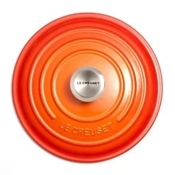 Le Creuset Signature Ronde Braadpan 24 Cm Oranjerood -Tefal Winkel 430830