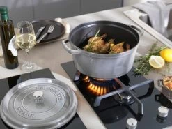 Staub Ronde Stoof-/Braadpan 28 Cm Grafietgrijs -Tefal Winkel 440162