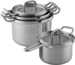 BK Q-linair Master Glas Pannenset 4-delig -Tefal Winkel 541775