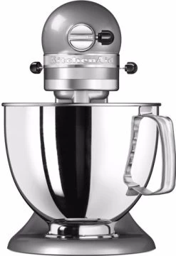 KitchenAid Artisan Mixer 5KSM125 Contourzilver + Pastaroller En -snijderset (3-delig) 26 KitchenAid Artisan Mixer 5KSM125 Contourzilver + Pastaroller En -snijderset (3-delig) -Tefal Winkel 556994 1