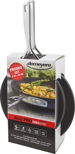 Demeyere Alu Pro 5 Koekenpannenset 24 + 28 Cm 11 Demeyere Alu Pro 5 Koekenpannenset 24 + 28 Cm - Afbeelding 9
