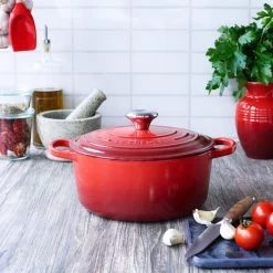 Le Creuset Signature Ovale Braadpan 31 Cm Kersenrood -Tefal Winkel 881345
