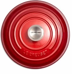 Le Creuset Signature Ronde Braadpan 24 Cm Kersenrood -Tefal Winkel 900500