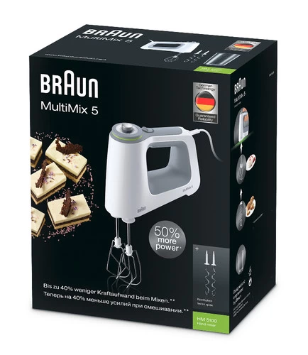 Braun MultiMix 5 HM5100WH Wit 10 Braun MultiMix 5 HM5100WH Wit - Afbeelding 8